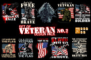 Set of Veteran design pack no 2, an Illustration by The BolzStudio (Thumbnail 1 of 11)