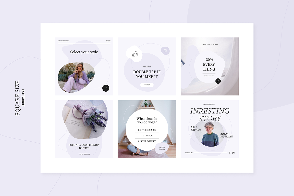Selesta Social Media Bundle, a Social Media Template by Welovegraphics (Photo 13 of 25)
