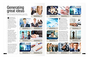 Magazine Template InDesign 01, a Magazine Template by Love Graphic Design (Thumbnail 18 of 28)
