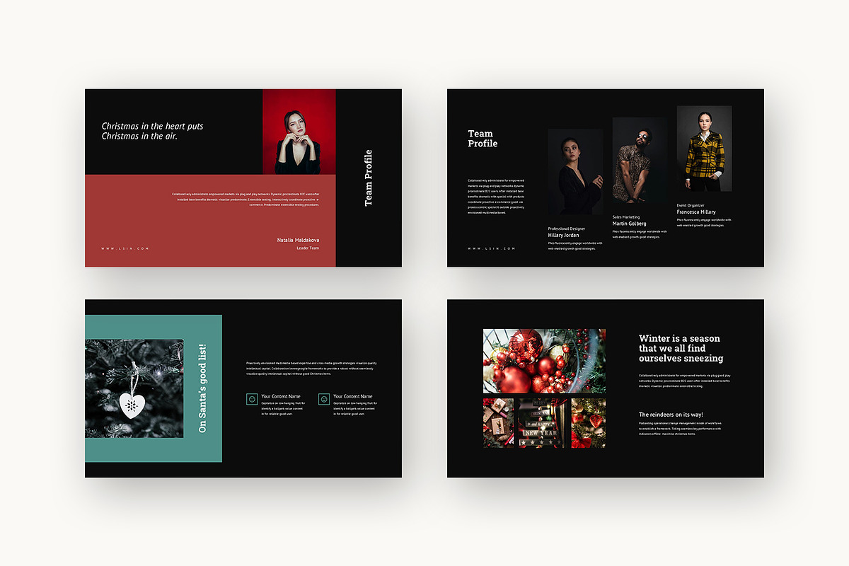 Lsin : Holiday Promo Powerpoint, a Presentation Template by Punkl Camp (Photo 10 of 16)