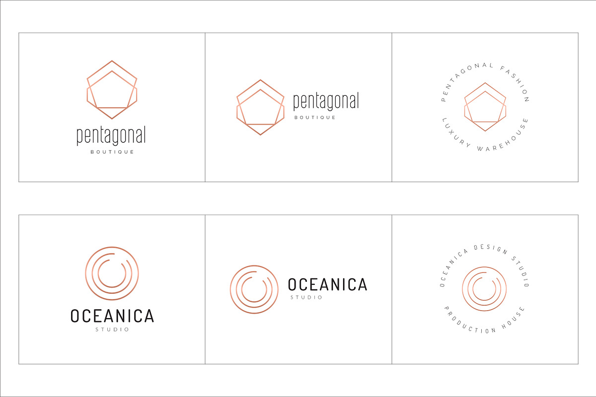 300 Geometric Premade Logo Bundle, a Branding & Logo Template by XpertgraphicD (Photo 51 of 63)