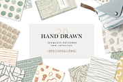 Hand drawn patterns, a Pattern Graphic by Magnia (Thumbnail 1 of 7)
