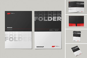 Folder Mockup, a Product Mockup by PixelVoyager