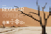 Carmana Sans Display Font, a Sans Serif Font by Hishand Studio (Thumbnail 5 of 10)