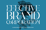 GLAMOUR BRAINS - By Haksen, a Serif Font by Haksen (Thumbnail 8 of 17)