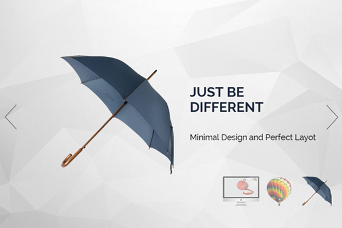 DejaVu - Responsive One Page, a Bootstrap Template by MinimalThemes (Photo 1 of 2)