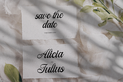 Filagio Vilantio Classic Script, a Script Font by gracetype_studio (Thumbnail 2 of 11)