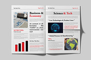 New News Paper Design Layout, a Stationery Template by MightyDesign (Thumbnail 2 of 7)