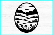 20 Scenic Easter Egg SVG Bundle, a Decorative Illustration by Artivon (Thumbnail 2 of 4)