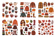 Cozy Fall Set - 15 PNG, EPS, SVG, a Seasonal Illustration by Whimsy Brush Studio (Thumbnail 2 of 9)