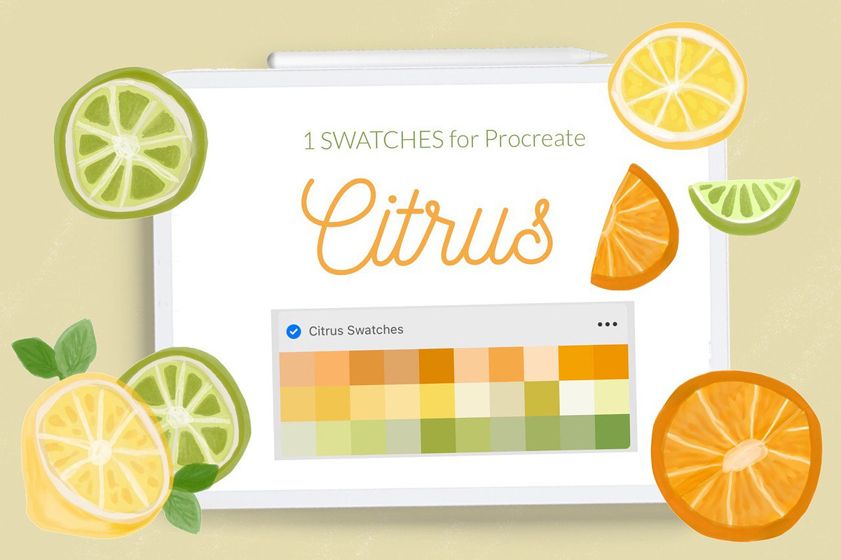 Swatches palette Procreate bundle, a Palette Add-On by Let's Art (Photo 11 of 14)