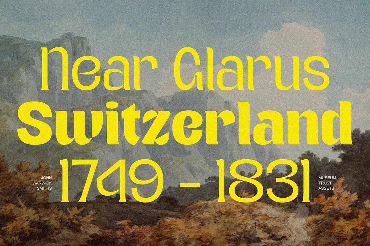 Teenage Wander - Variable Font, a Serif Font by TeenageFoundry (Photo 9 of 12)