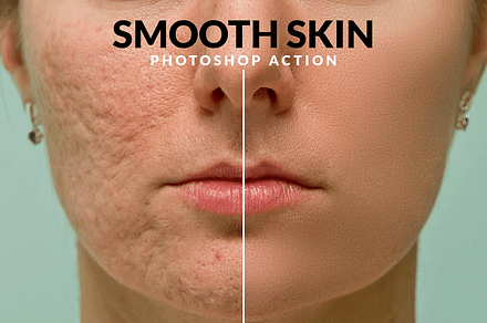 Smooth Skin Photoshop Action, an Action Add-On by Walllow Creatives
