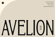 Avelion Blur, a Serif Font by Craft Supply Co. (Thumbnail 1 of 8)