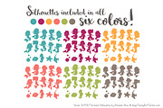 Mermaid Silhouettes in Bohemian, an Illustration by Amanda Ilkov (Thumbnail 3 of 3)