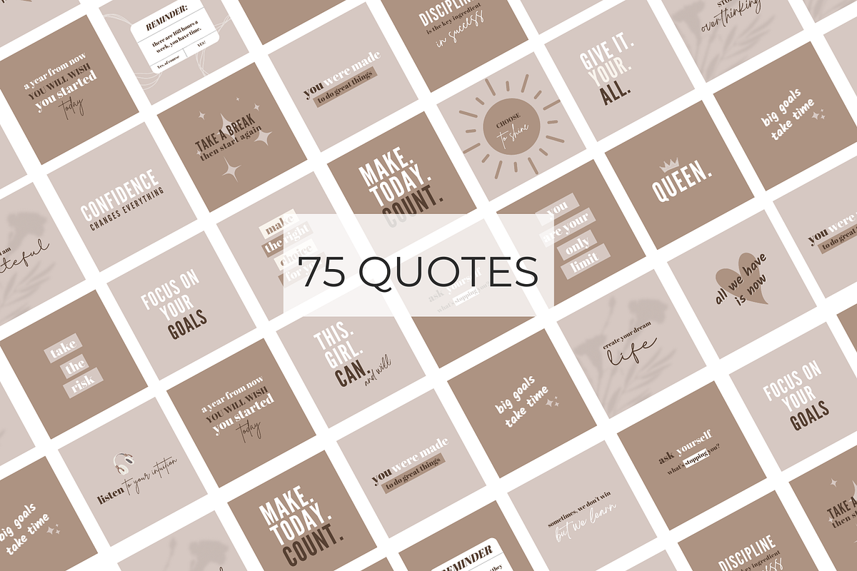 400 Instagram Templates, a Social Media Template by Oh So Social Boutique (Photo 6 of 7)