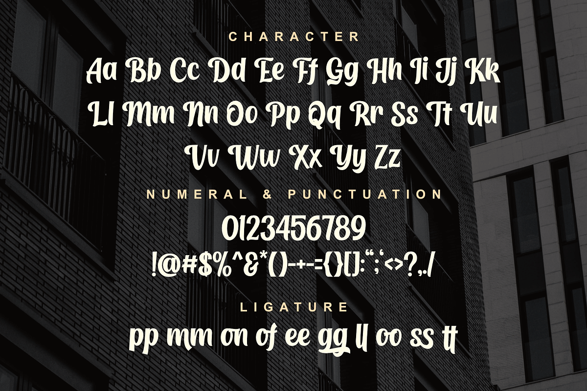 Homeville – Elegant Typeface, a Font by Dumadistyle (Photo 2 of 10)