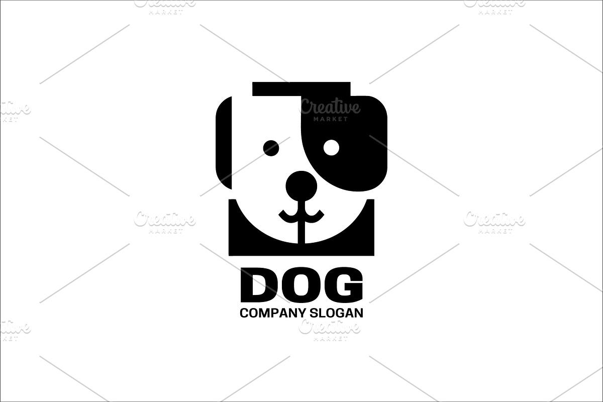 Playful dog logo, a Branding & Logo Template by Vectorium Studio (Photo 1 of 2)