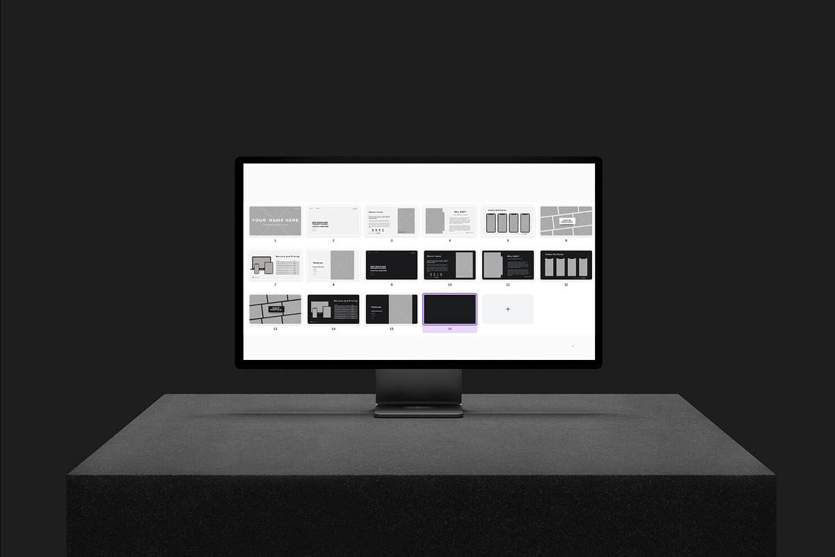 UGC MEDIA KIT TEMPLATE | CANVA preview 5