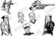 RTRO U.S. Armed Forces 1, an Illustration by RTRO Stock (Thumbnail 3 of 5)