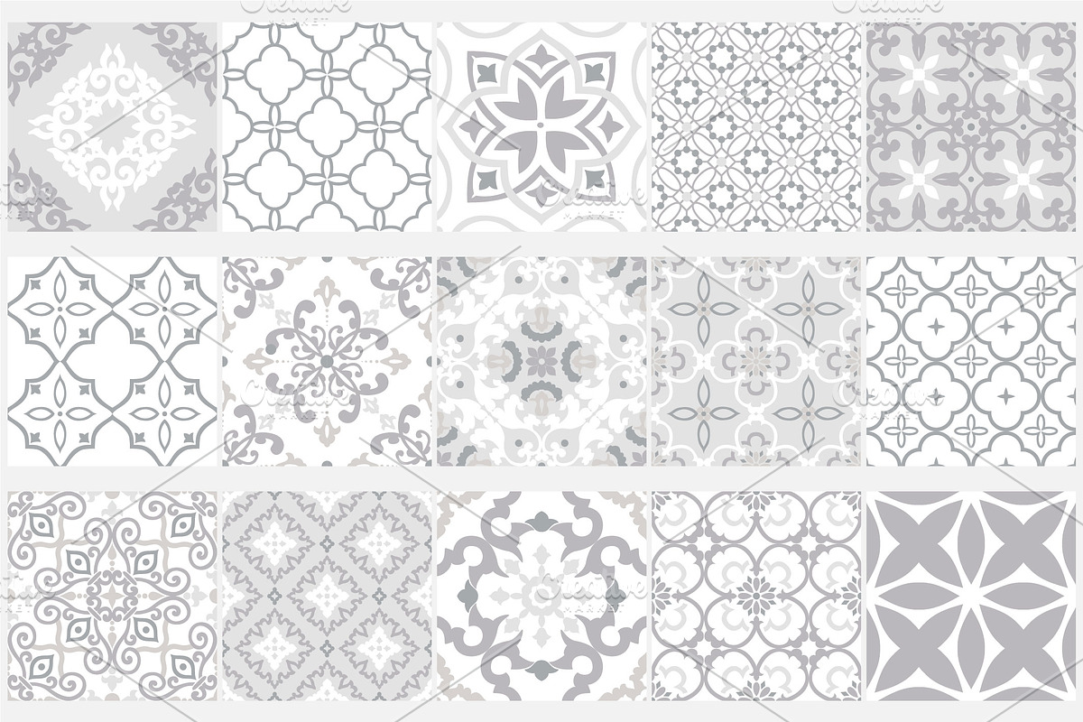 Tile seamless vector patterns, a Pattern Graphic by Alonka's Illustrations (Photo 1 of 7)