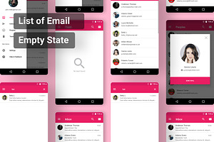 Mailbox App - Android UI Template