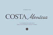 ED Costa Montesa - Handwritten Font, a Handwritten Font by Emyself Design (Thumbnail 1 of 12)