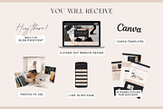Squarespace Template Socially Steph, a Squarespace Template by Design Pixie (Thumbnail 3 of 8)