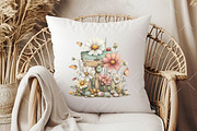 Whimsical Summer Wooden Sing Clipart, an Illustration by OK Design (Thumbnail 5 of 6)