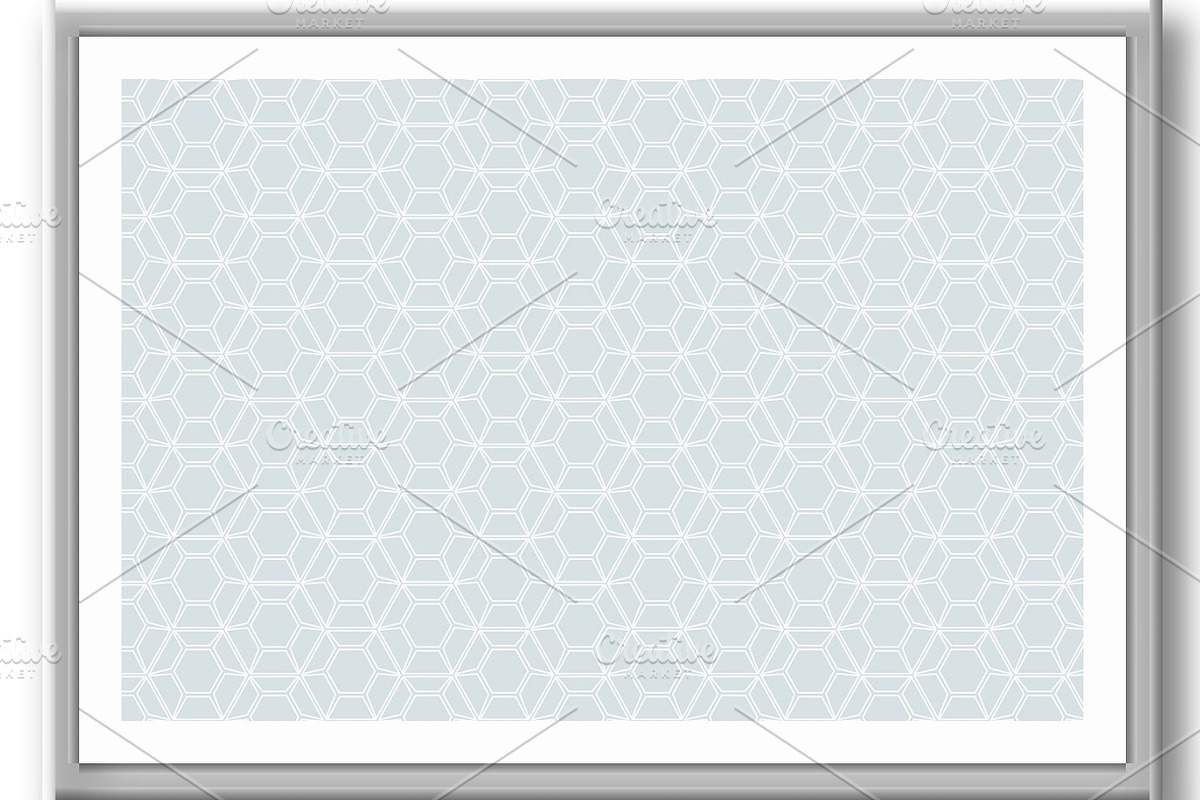 Geometric seamless pattern, a Pattern Graphic by RODINA (Photo 2 of 3)