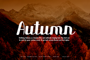 Wolliday Autumn - Handwritten Font, a Handwritten Font by Iqsiart Studio (Thumbnail 2 of 7)