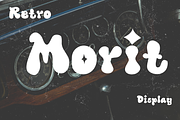Morit retro font, a Script Font by JJuta (Thumbnail 1 of 8)