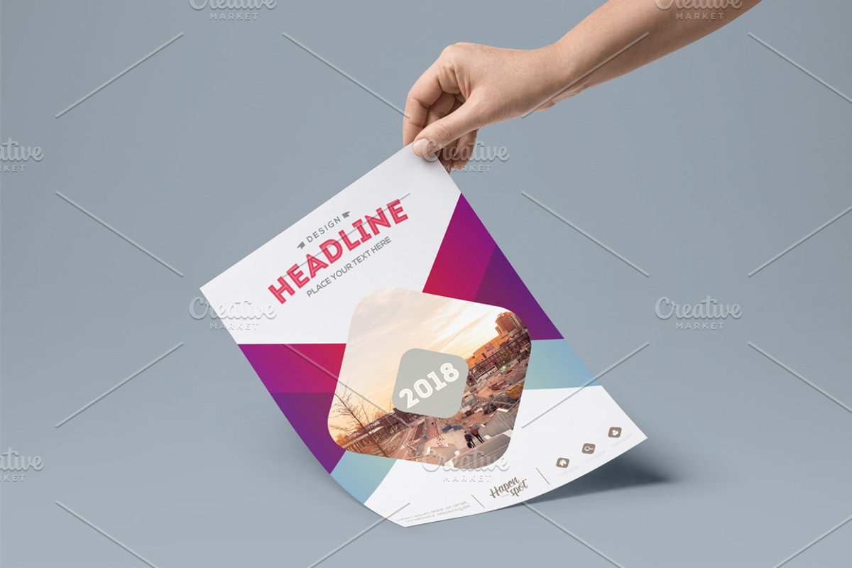 Multicolor business brochure, a Brochure Template by blends.studio (Photo 1 of 2)