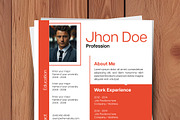 Professional Resume Business CV, a Templates & Theme by studiogstock (Thumbnail 2 of 2)