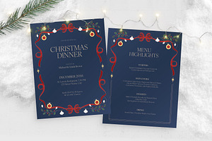 Christmas Invitation Template, an Invitation Template by BrandPacks