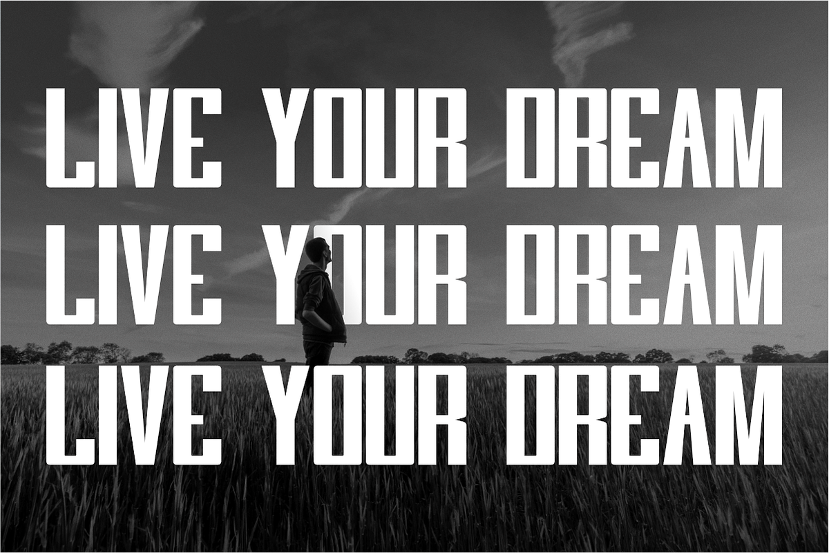 Dreamera - Modern Sans Serif, a Sans Serif Font by Pian45 Studio (Photo 7 of 8)