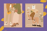 Study Vibes Abstract Posters, a Decorative Illustration by Miracles Everywhere (Thumbnail 4 of 5)