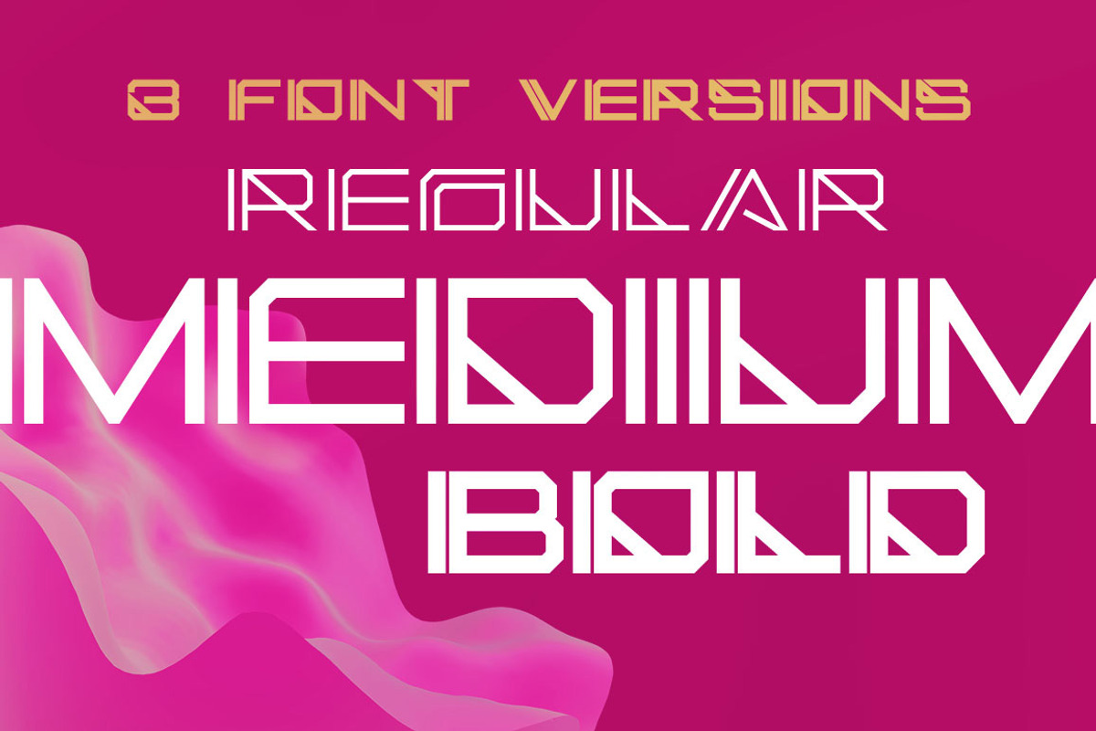 Cellica - Display Font preview 3