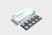 Medicine Pills Box Mockup, a Product Mockup by bimockup (Thumbnail 4 of 6)