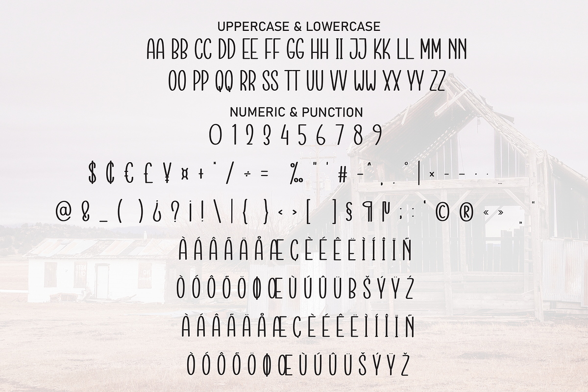 Rustic Farmhouse | Script Font, a Script Font by Scratchones (Photo 7 of 8)