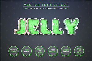 Slime - Editable Text Effect