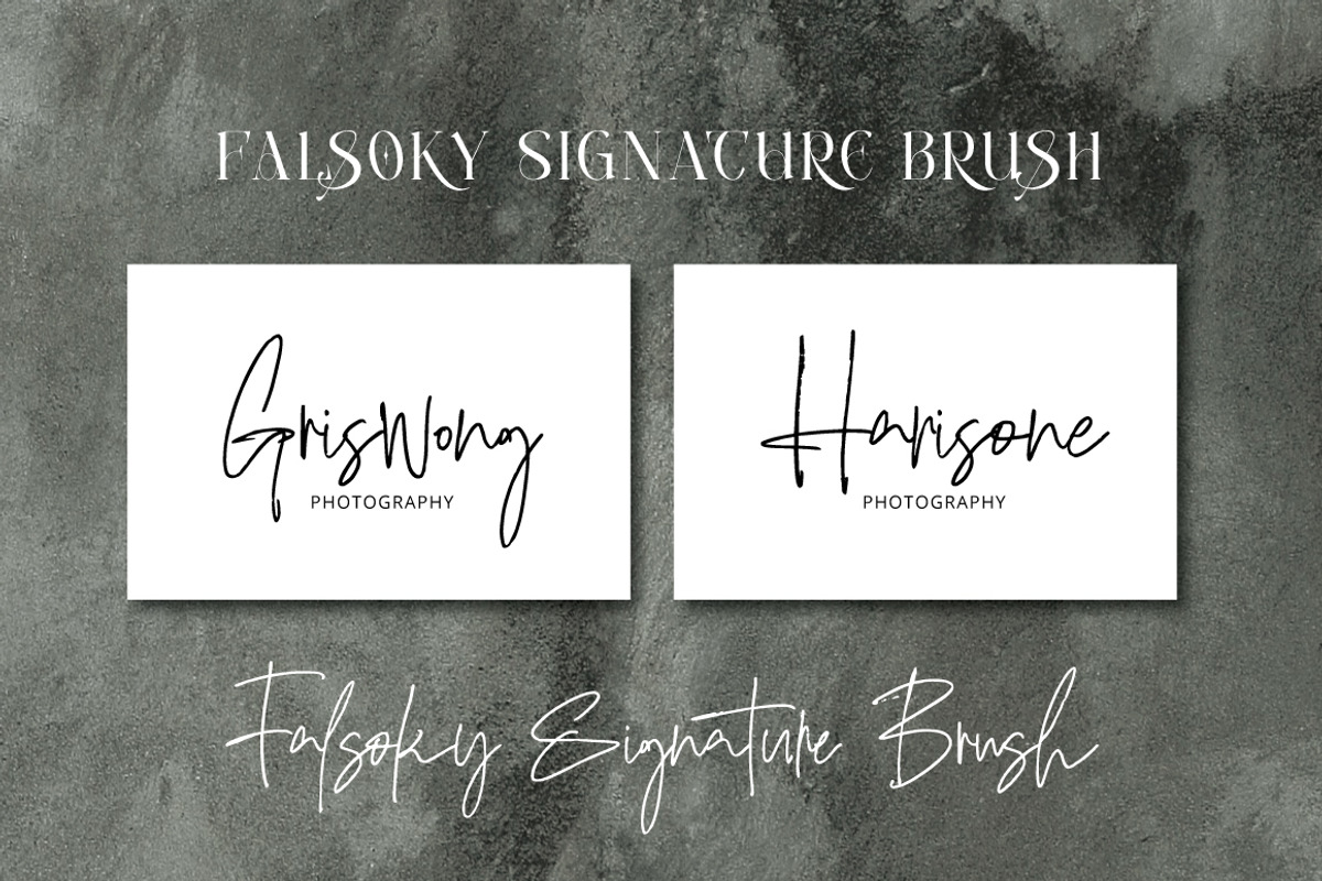 Falsoky - Handwritten Signature, a Handwritten Font by tebaltipislab (Photo 6 of 9)