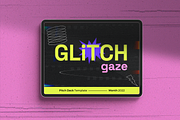 Glitch Gaze Pitch Deck Template, a Presentation Template by theBrandLab.io (Thumbnail 7 of 7)