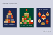 Geometric Christmas collection, a Seasonal Illustration by yarynabo (Thumbnail 3 of 13)