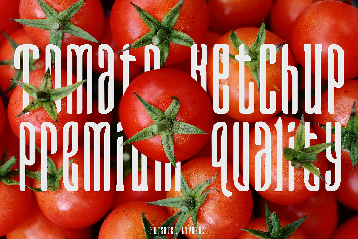 Harsoven Font, a Serif Font by madeDeduk (Photo 4 of 9)