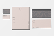 Topographic Map Stationery Set, a Stationery Template by Hello Mart (Thumbnail 3 of 5)