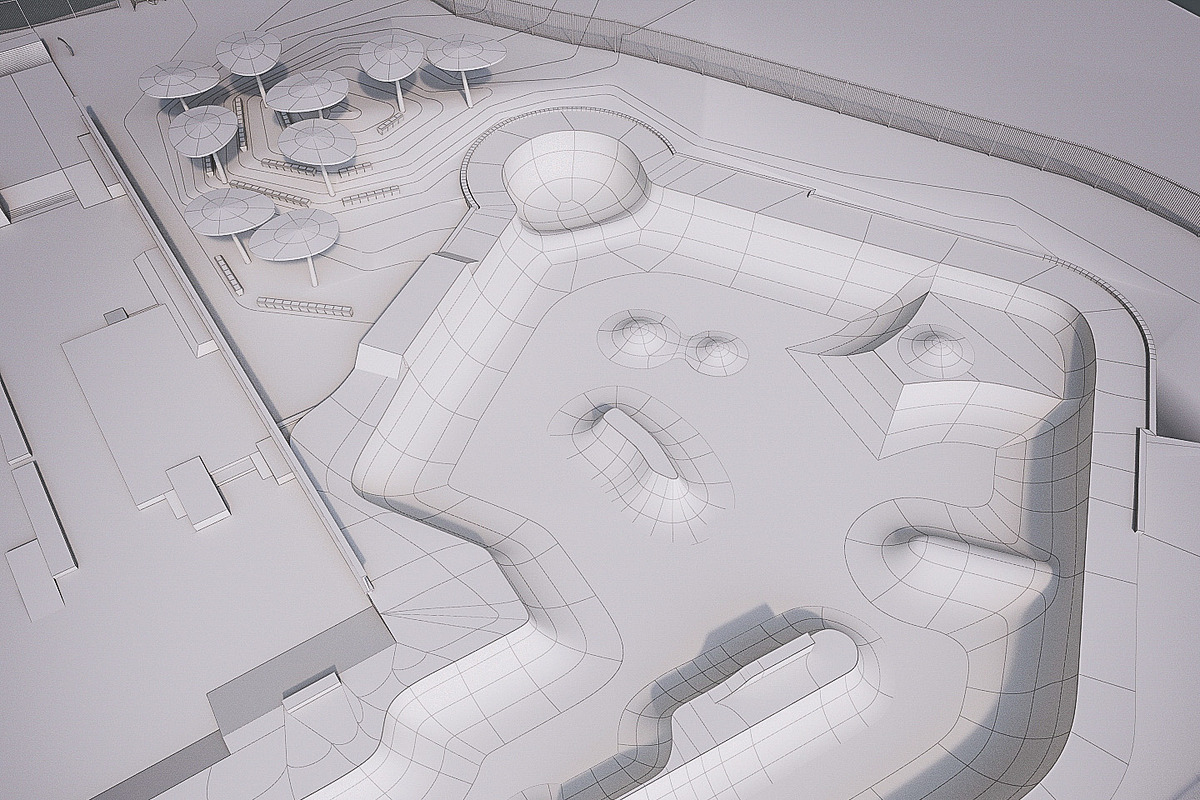 Skate park, an Architecture 3D Model by 3DNUTS (Photo 7 of 10)