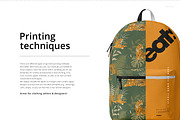 Polyester Backpack Mockup Set, a Merchandise Mockup by creatsy5 (Thumbnail 3 of 7)