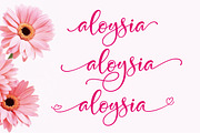 Spotlight, a Script Font by Byuly Ayika (Thumbnail 9 of 11)