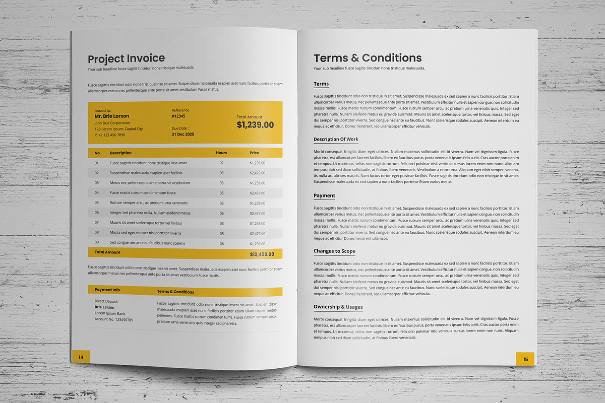 Project Business Proposal v4, a Brochure Template by Miyaji75 (Photo 10 of 18)
